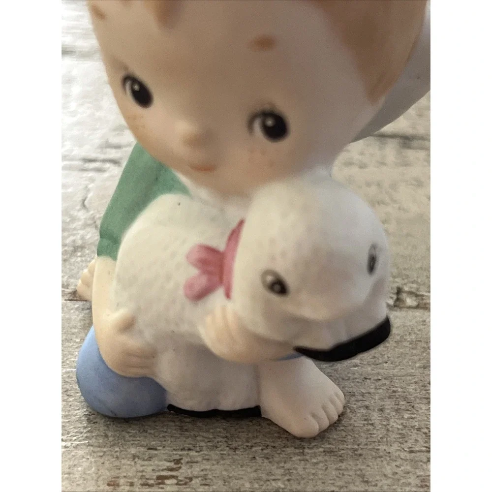Hallmark 1985 Betsy Clark Hand Painted‎ Vintage Porcelain Figurine Ornament